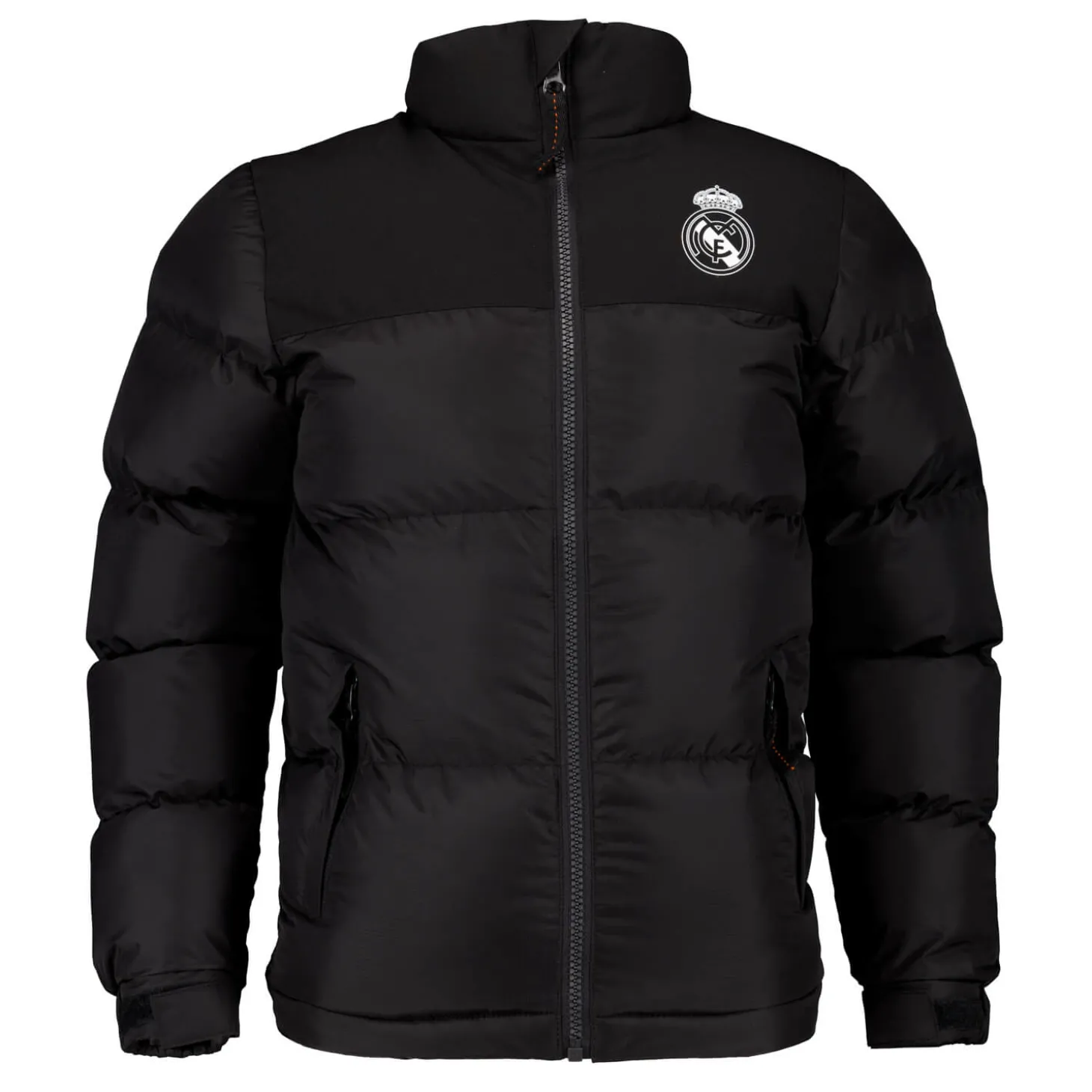 Kinder Outerwear Wattierte Jacke Real Madrid Schwarz | MBA Solutions Sale