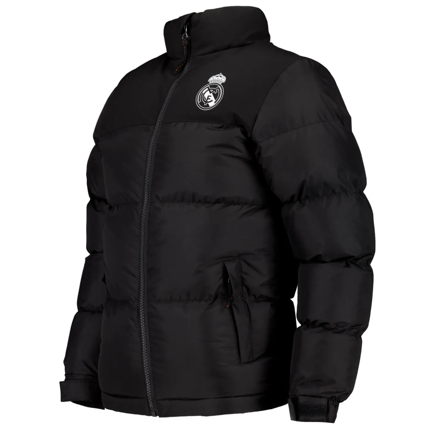 Kinder Outerwear Wattierte Jacke Real Madrid Schwarz | MBA Solutions Sale