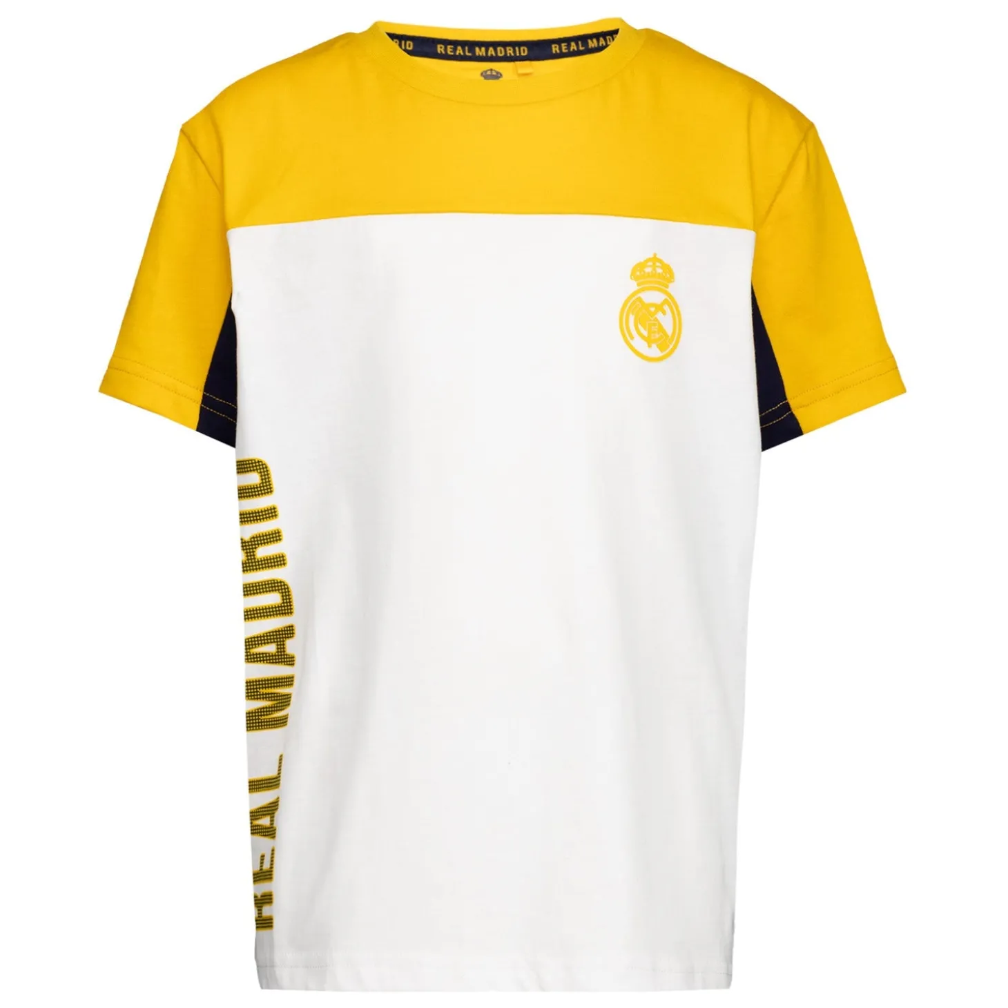 Kinder T-Shirt Kids on Tour Real Madrid Zweifarbig Weiß | ITEX Fashion