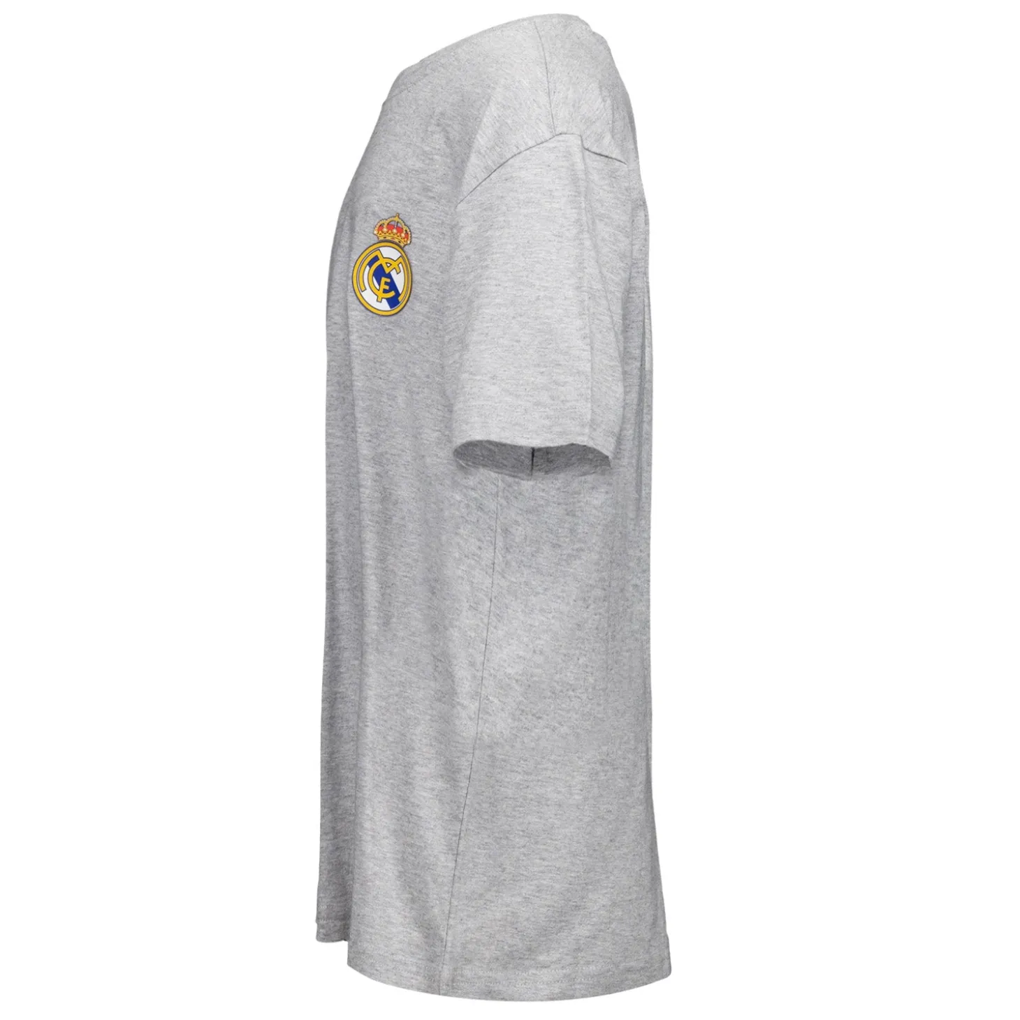 Kinder-T-Shirt ECO Essentials Real Madrid Schild Farbe Grau | OSDM Cheap
