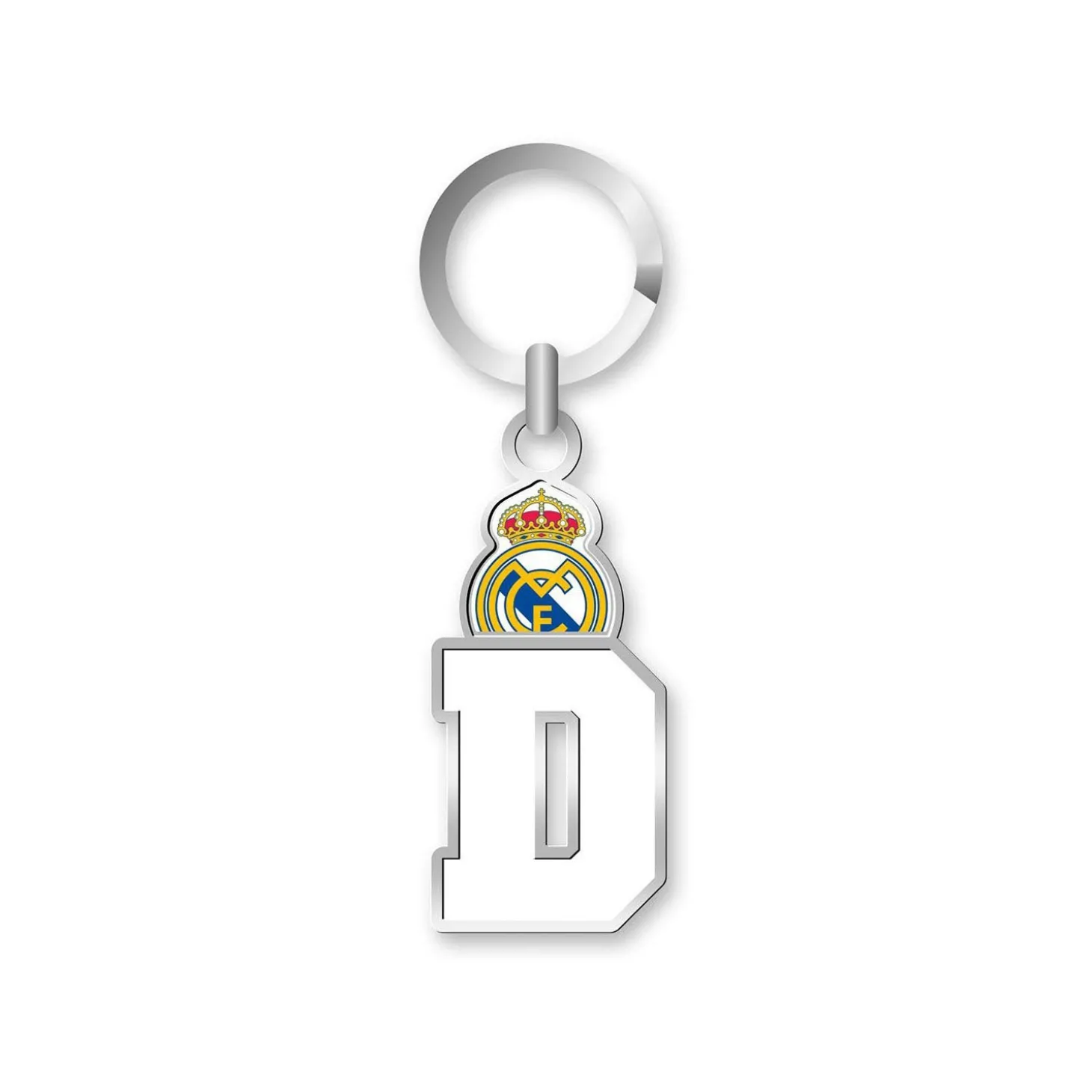 Real Madrid Buchstaben Schlüsselanhänger- D | Project & Rogers Clearance