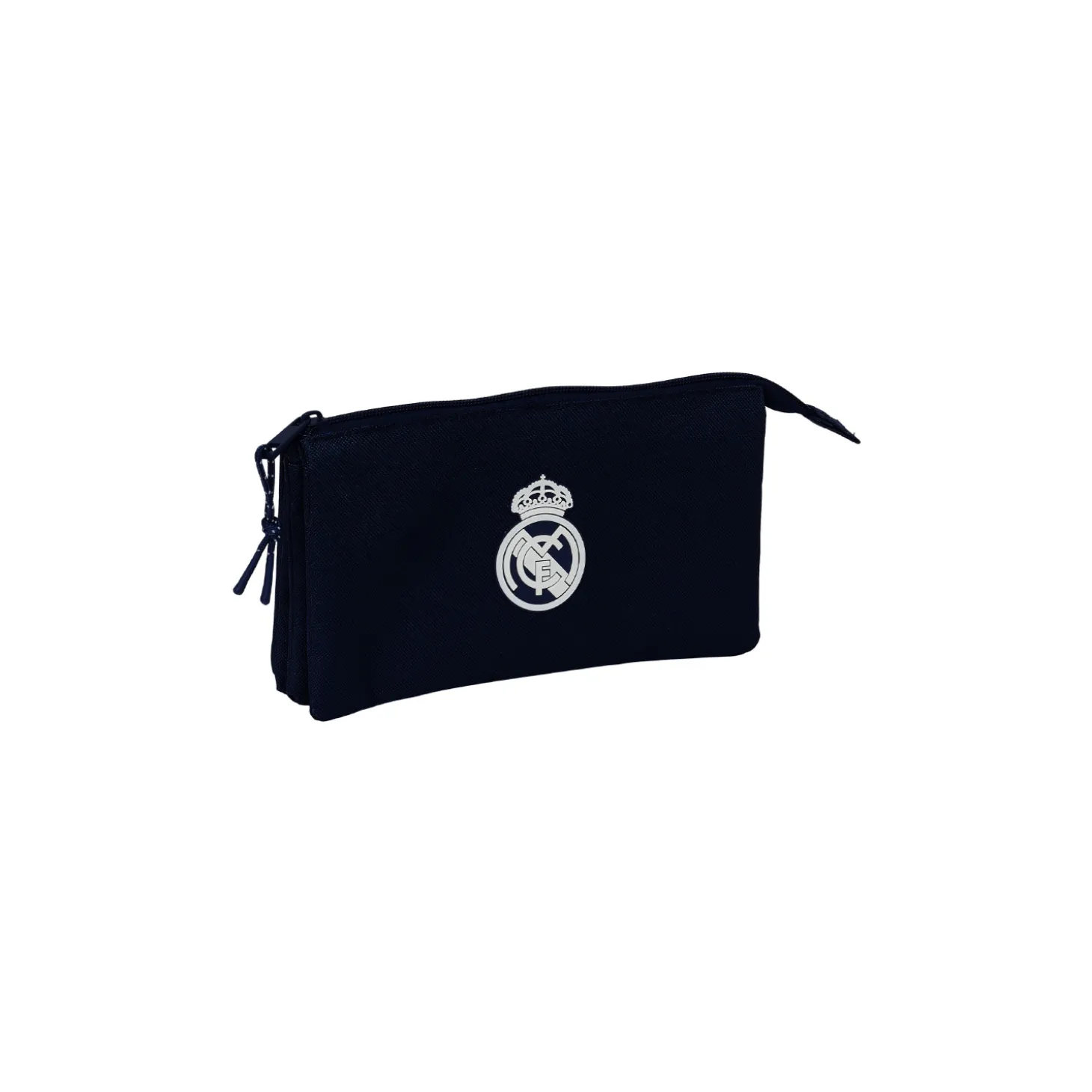 Real Madrid Federmäppchen mit drei Fächern Marineblau/Weiß | SAFTA S.A. Best