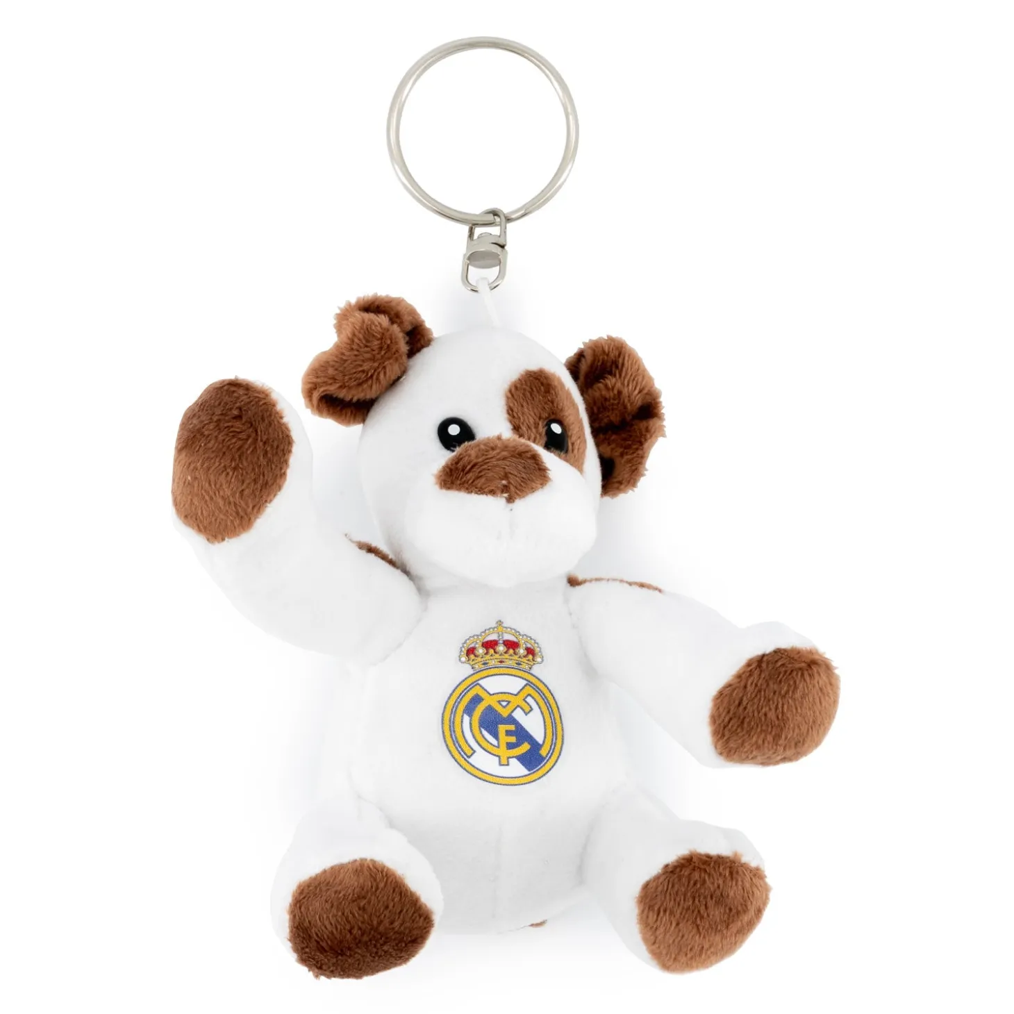 Real Madrid Schlüsselanhänger Kuscheltier Hund | CyP Brands Evolution S.L. New