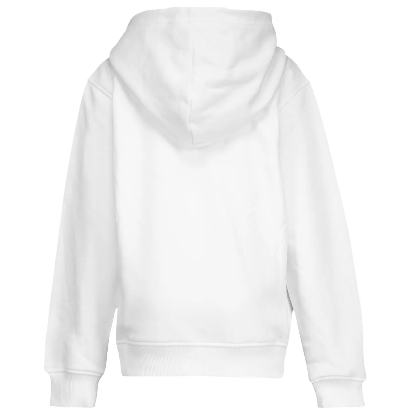 Sweatshirt Hoodie Zipper Kids ECO Essentials Real Madrid Schild Weiß | OSDM Shop